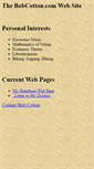 Mobile Screenshot of bobcotton.com